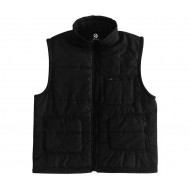 İşçi Yeleği Anorak Siyah